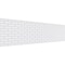 Ekena Millwork Set of Four Panels for 94 1/2"W x 24 1/4"H Subway Brick Fretwork Wainscot Wall Paneling WPKP12X01X47SBK - alternate 1
